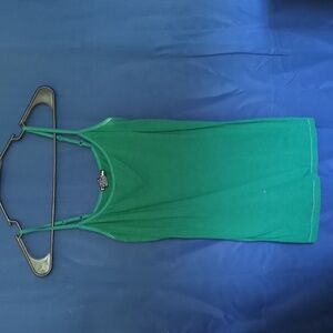 Planet Gold Green Tank Top